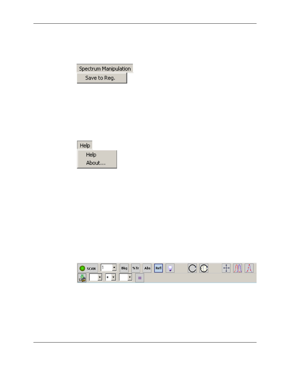 4 tool bars | Ocean Optics DTS User Manual | Page 29 / 60