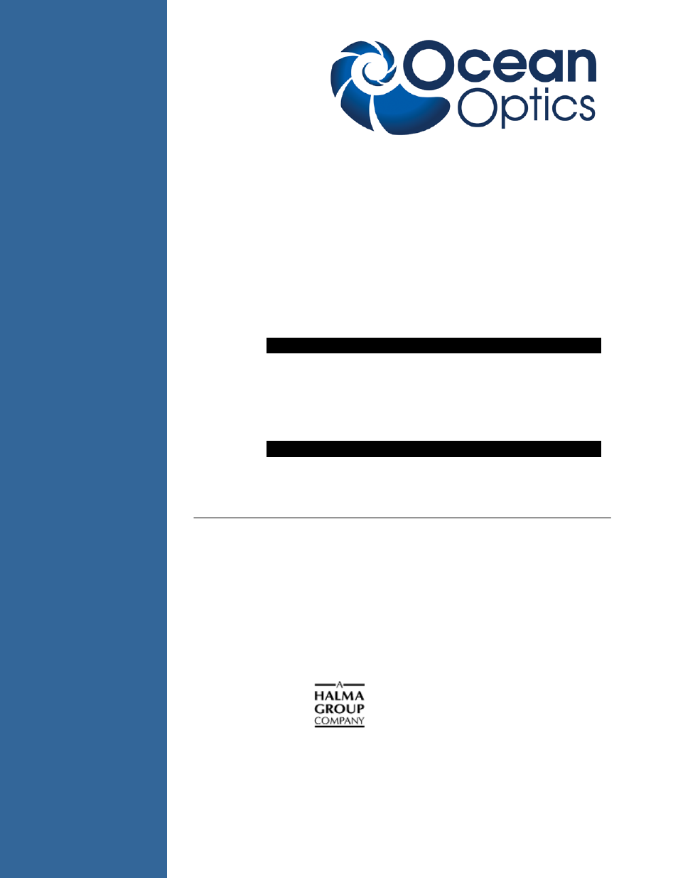 Ocean Optics HL-2000-CAL-ISP User Manual | 16 pages