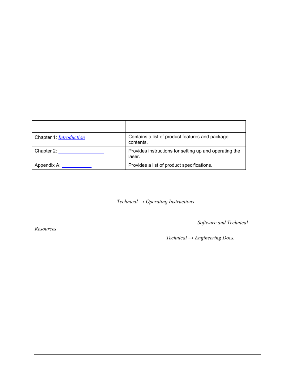 About this manual, Document purpose and intended audience, Document summary | Product-related documentation, Upgrades | Ocean Optics Laser-785 User Manual | Page 7 / 18