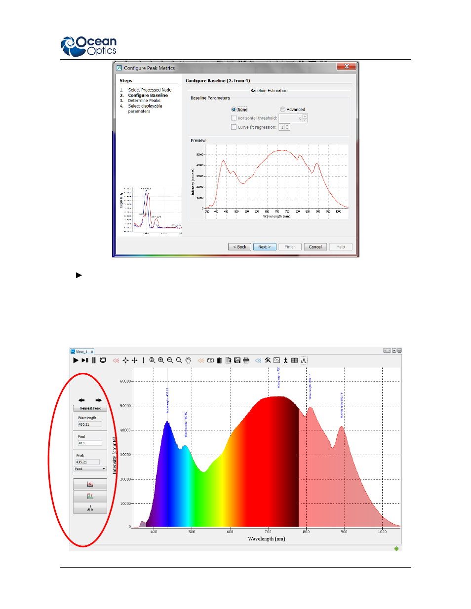 Ocean Optics Ocean View Quick Start User Manual | Page 15 / 18