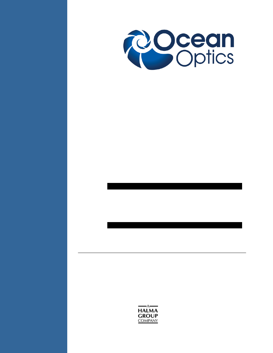 Ocean Optics HL-2000-FHSA User Manual | 24 pages