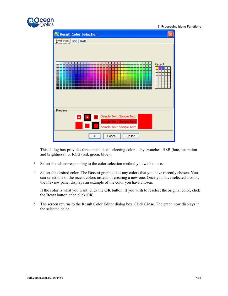 Ocean Optics SpectraSuite User Manual | Page 115 / 198
