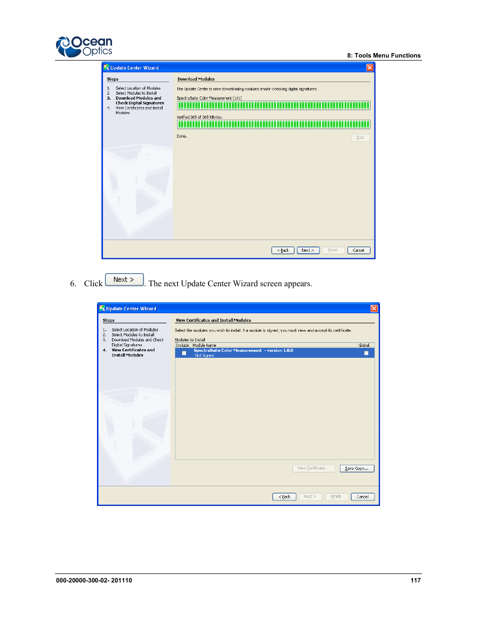 Ocean Optics SpectraSuite User Manual | Page 129 / 198