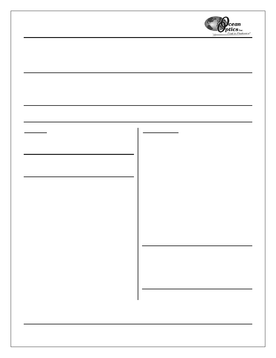 Usb2000 installation, Usb mode, Serial port mode | Installing the usb2000 | Ocean Optics USB2000 User Manual | Page 15 / 43