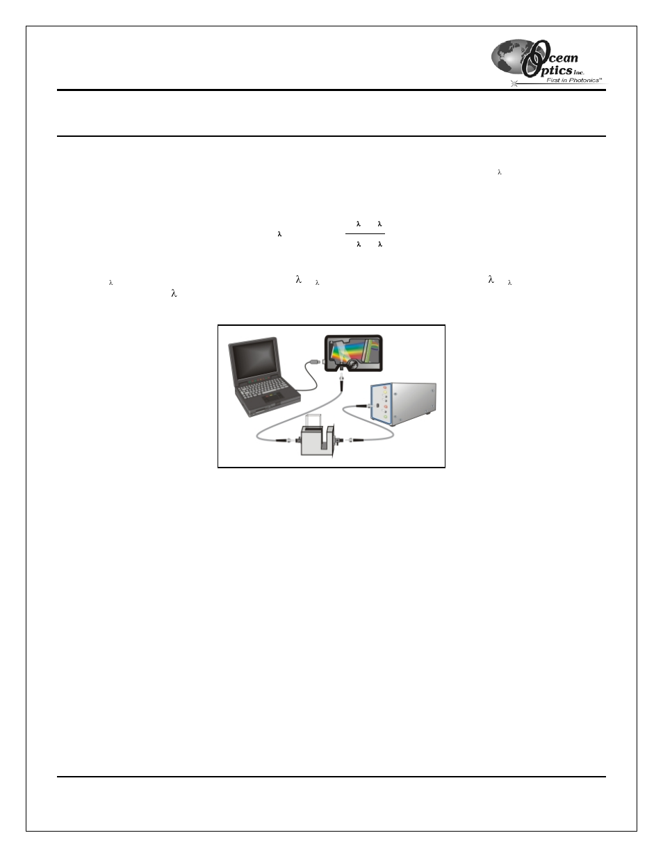 Absorbance experiments | Ocean Optics USB2000 User Manual | Page 25 / 43