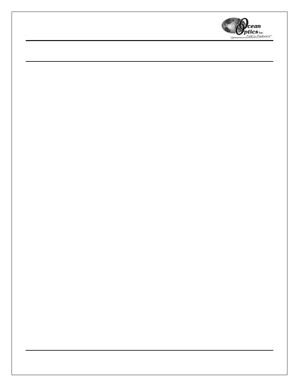 Time acquisition experiments | Ocean Optics USB2000 User Manual | Page 33 / 43