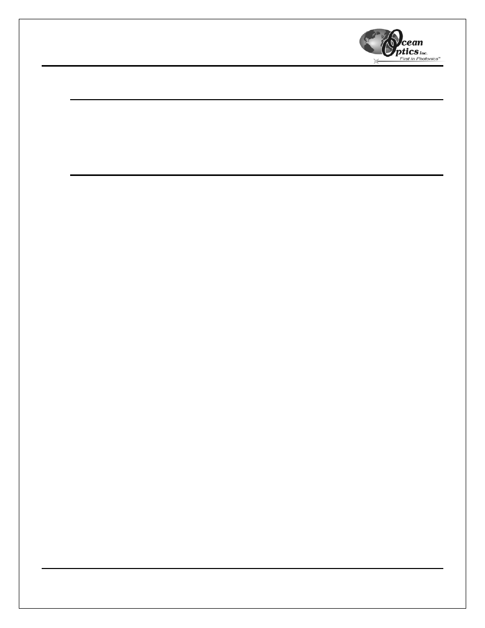 Ocean Optics USB2000 User Manual | Page 35 / 43