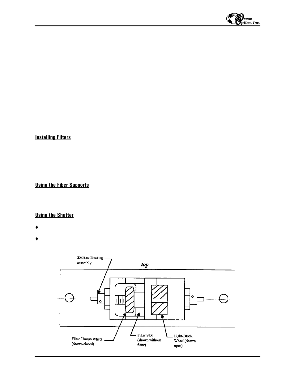 Ocean Optics FHS-VIS User Manual | 2 pages