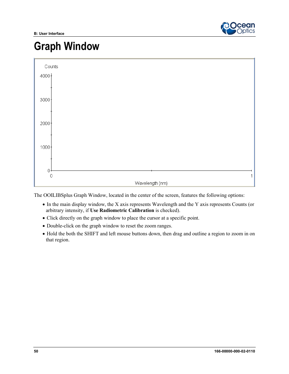 Graph window | Ocean Optics LIBS2500plus User Manual | Page 60 / 64