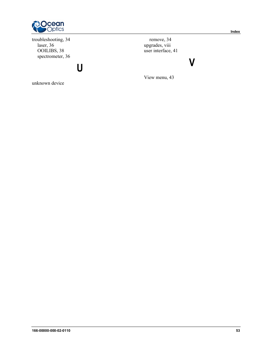 Ocean Optics LIBS2500plus User Manual | Page 63 / 64