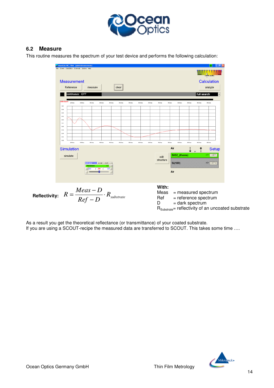 Ocean Optics NanoCalc User Manual | Page 15 / 81