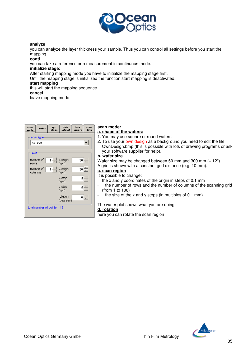 Ocean Optics NanoCalc User Manual | Page 36 / 81