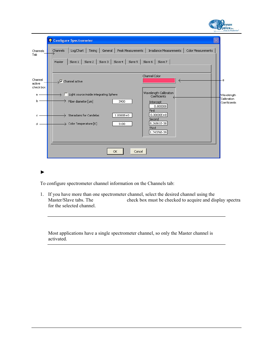 Ocean Optics OOIIrrad-C User Manual | Page 38 / 72