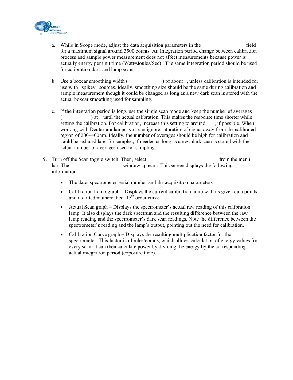 Ocean Optics OOIIrrad-C User Manual | Page 53 / 72