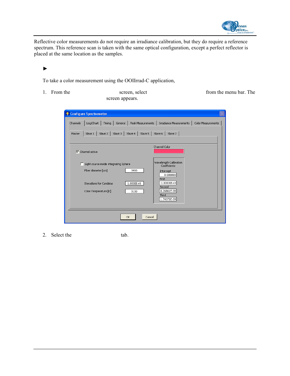 Ocean Optics OOIIrrad-C User Manual | Page 64 / 72