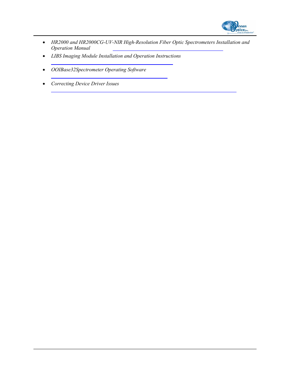 Upgrades | Ocean Optics LIBS2000+ User Manual | Page 10 / 62