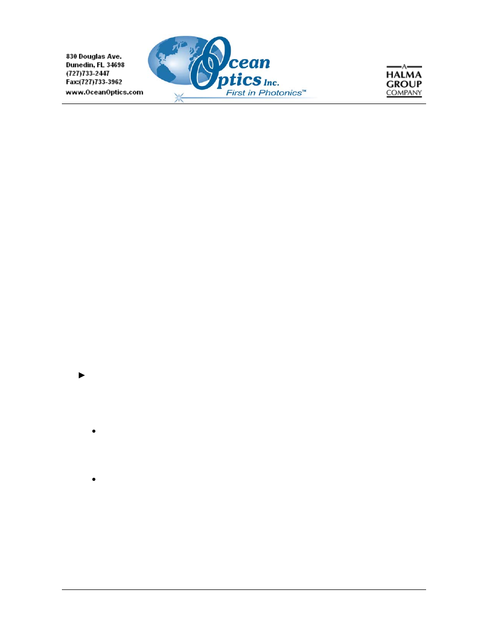 Ocean Optics OOIBase32 with No ADC Type User Manual | 2 pages