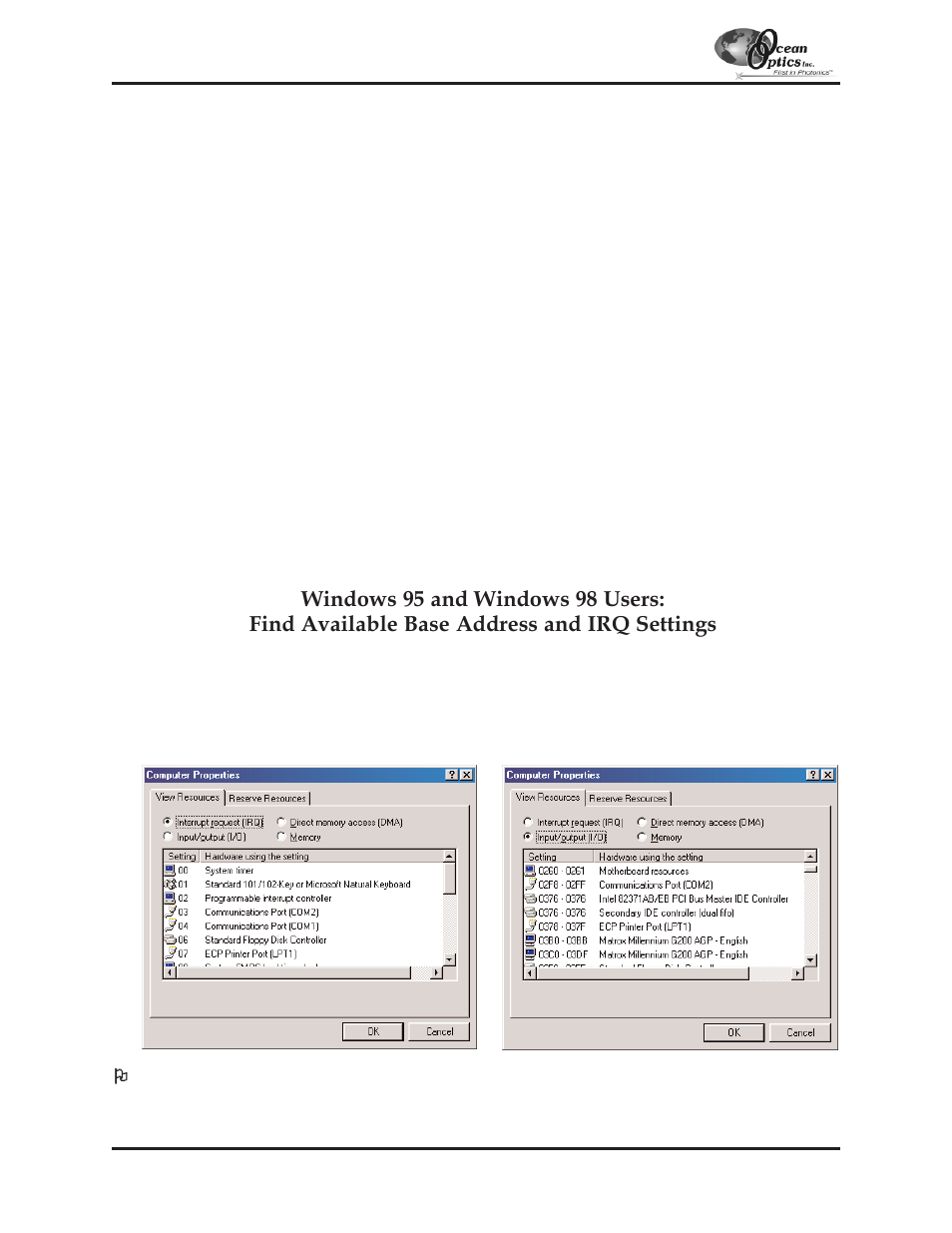 Adc500, Adc500 isa-bus a/d converter | Ocean Optics S2000 User Manual | Page 15 / 112