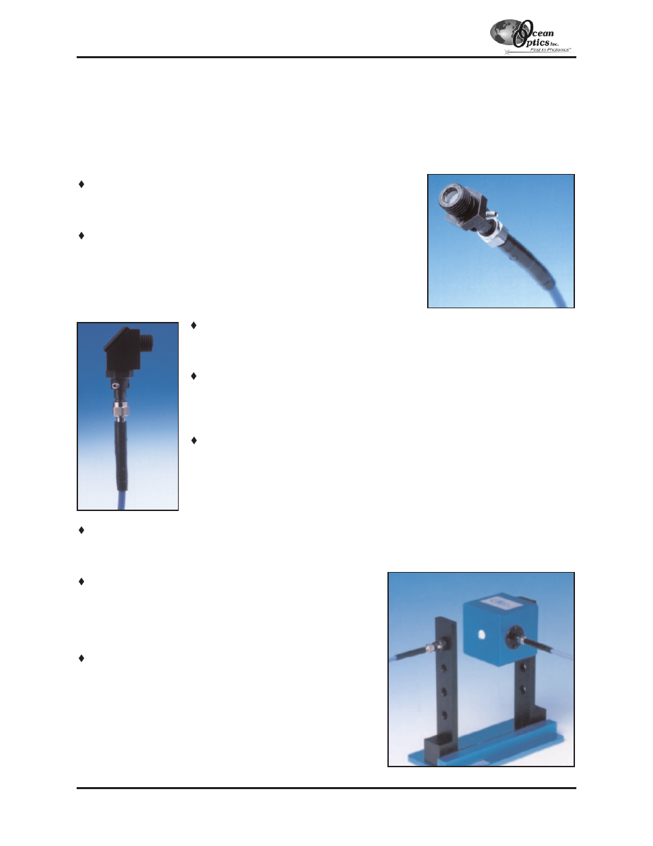 Sampling optics | Ocean Optics S2000 User Manual | Page 74 / 112