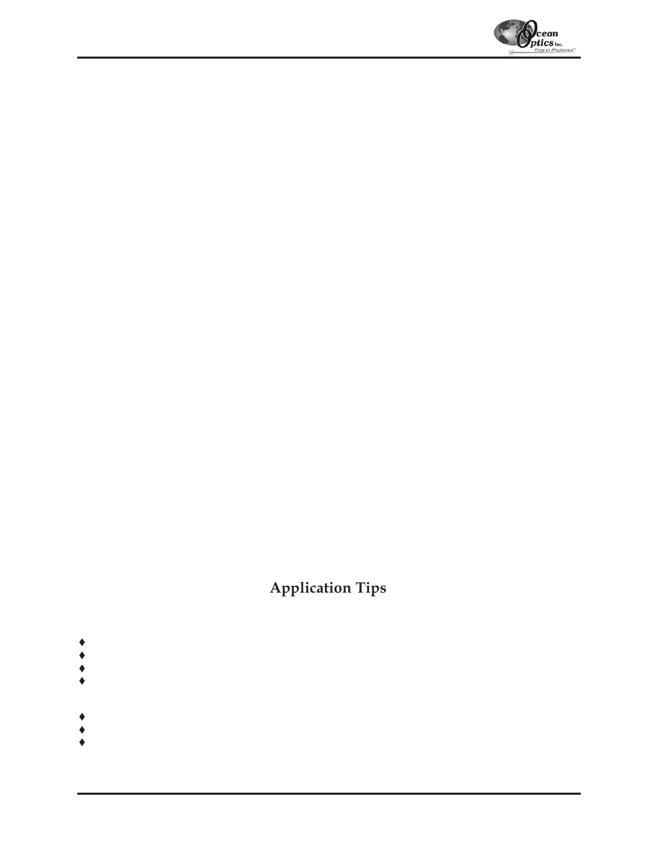 Experiment tutorial, Application tips | Ocean Optics S2000 User Manual | Page 91 / 112