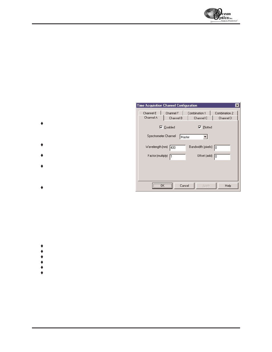 Time acquisition experiments | Ocean Optics S2000 User Manual | Page 96 / 112