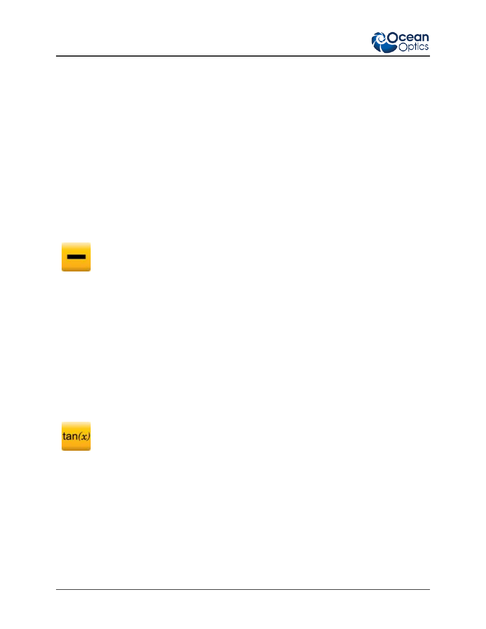 Subtract (subt), Tangent (tan) | Ocean Optics Ocean View Install User Manual | Page 102 / 110