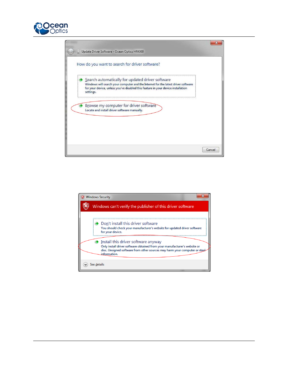 Installing on a macintosh platform | Ocean Optics Ocean View Install User Manual | Page 15 / 110