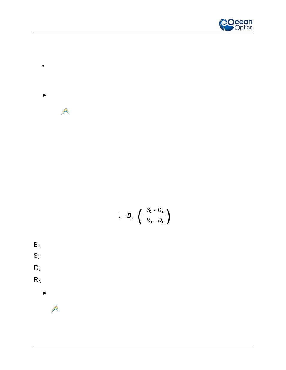 Relative irradiance | Ocean Optics Ocean View Install User Manual | Page 56 / 110