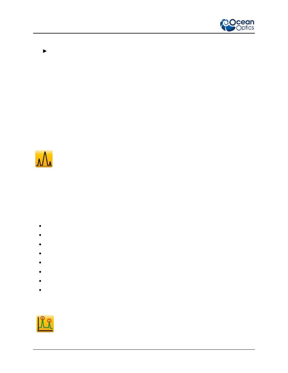 Peak metrics (metrics), Peaks (peaks) | Ocean Optics Ocean View Install User Manual | Page 94 / 110