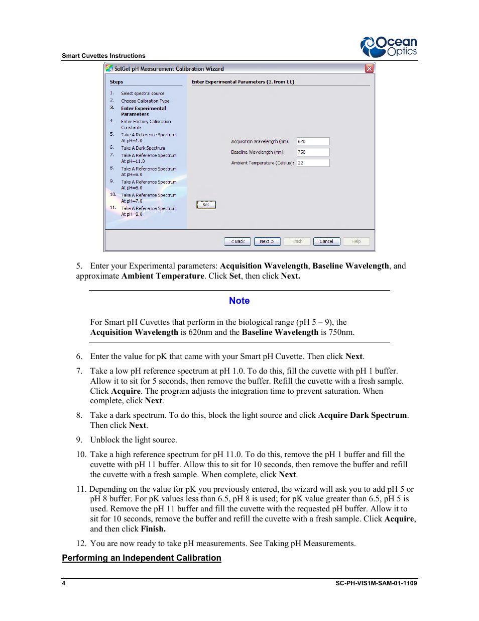 Ocean Optics Smart pH Cuvettes User Manual | Page 4 / 10