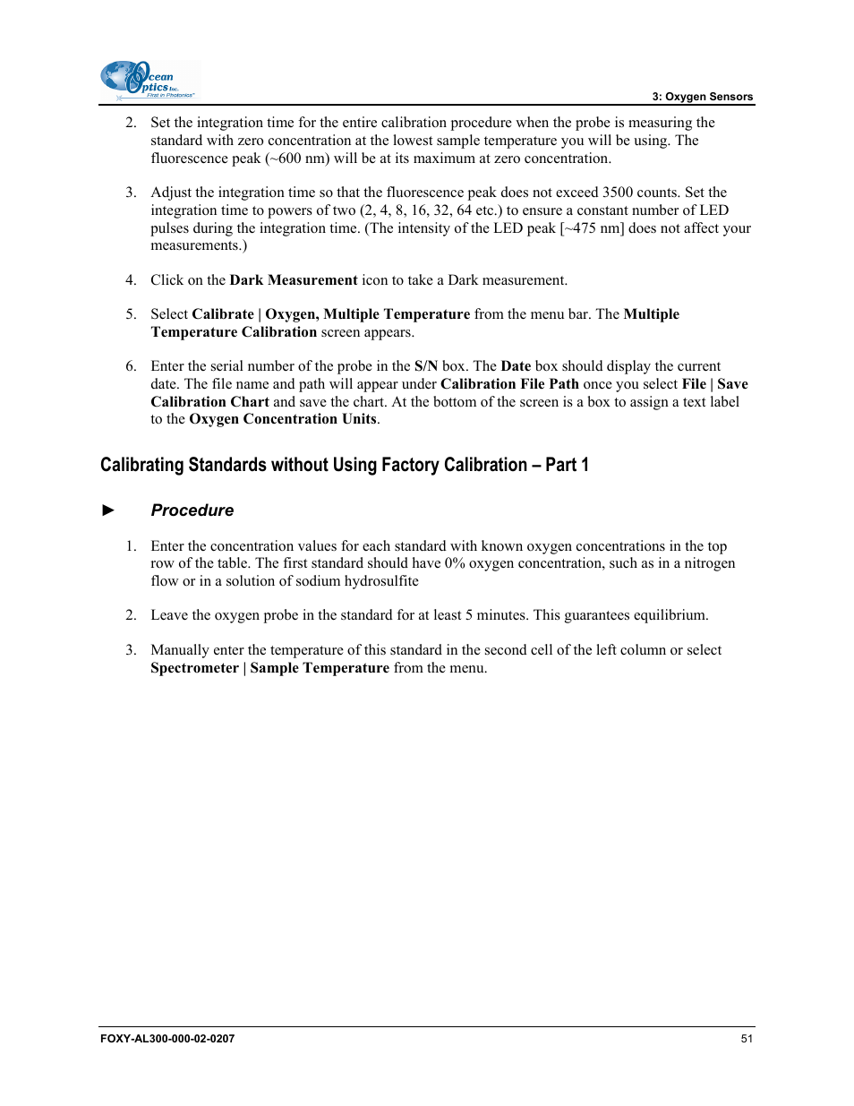 Ocean Optics OOISensors User Manual | Page 61 / 138