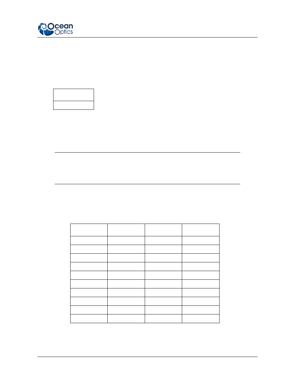 Request spectra | Ocean Optics Apex User Manual | Page 9 / 14