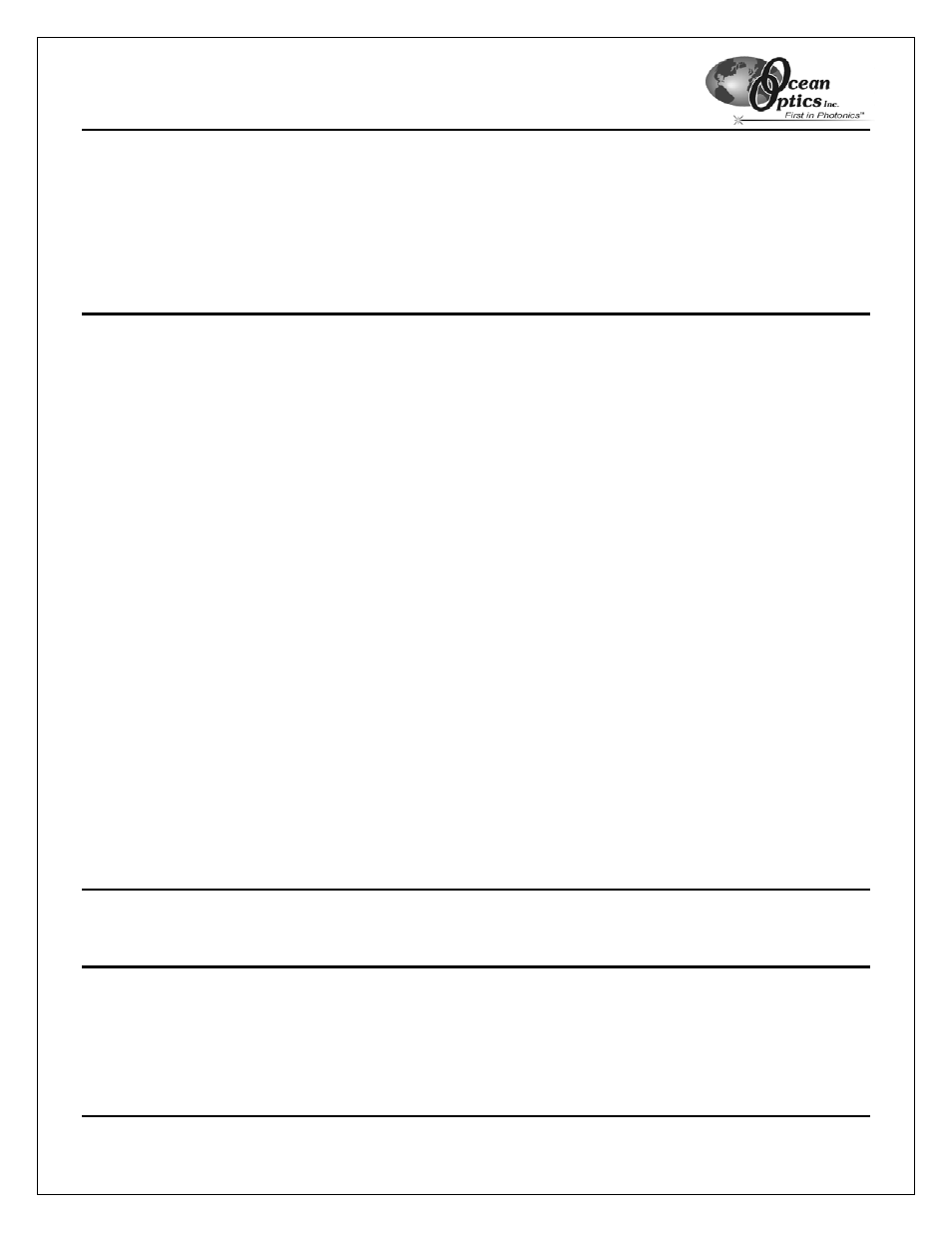 Sample experiments, Preparing for experiments, 6 sample experiments | Ocean Optics OOIPS2000 User Manual | Page 43 / 50