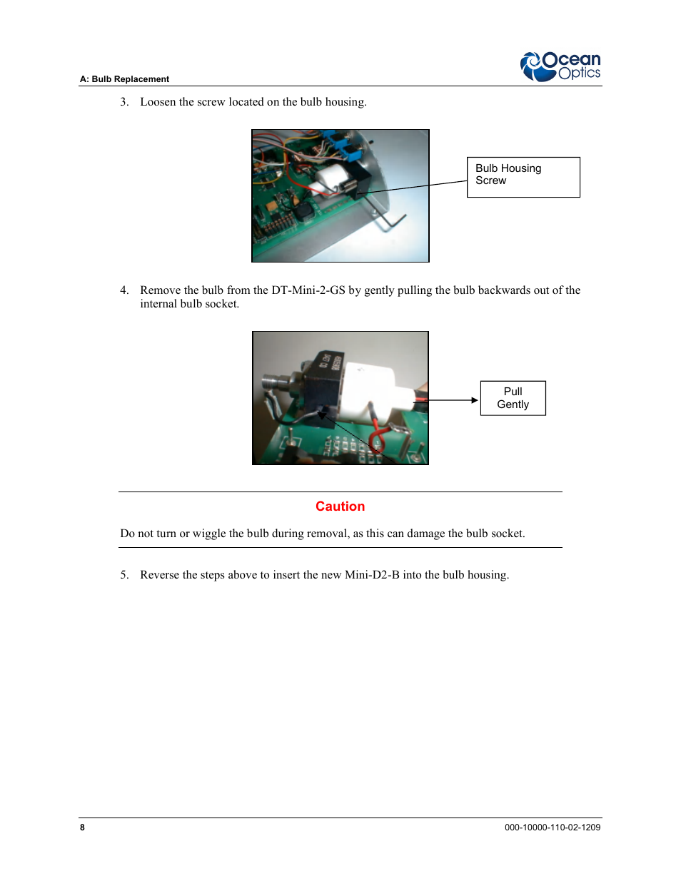 Ocean Optics DT-Mini-2-GS User Manual | Page 16 / 18