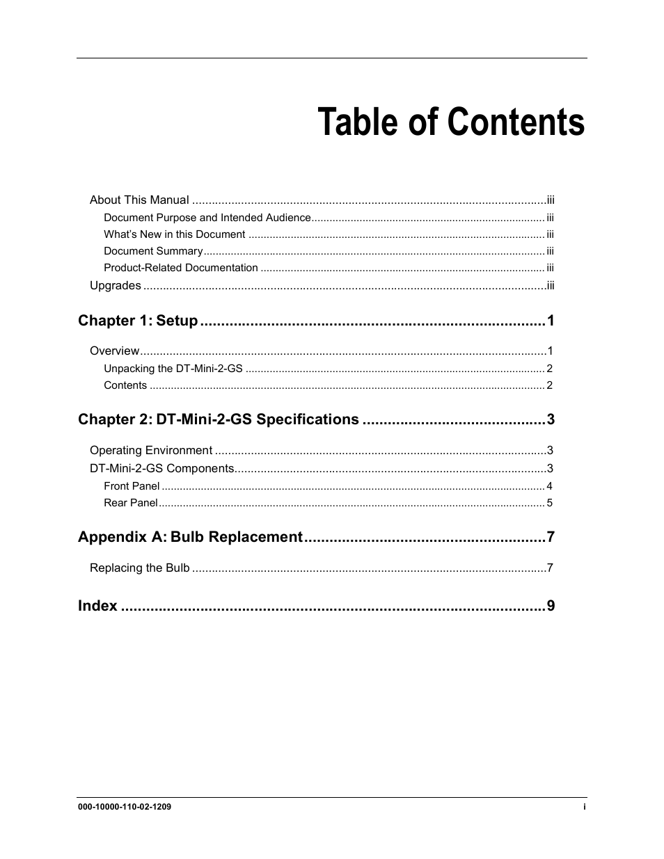 Ocean Optics DT-Mini-2-GS User Manual | Page 5 / 18