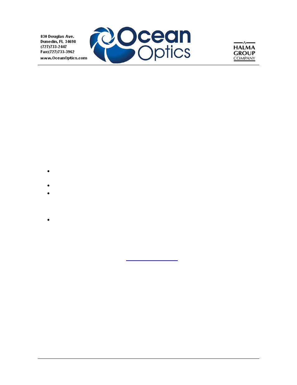 Ocean Optics Ventana User Manual | 18 pages