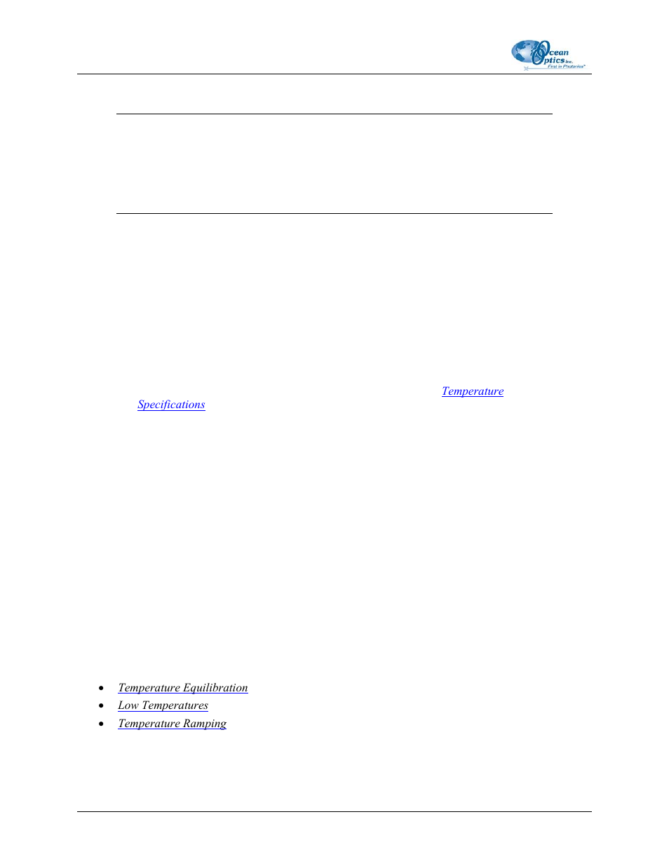 Performance | Ocean Optics CUV-TLC-50F User Manual | Page 16 / 28