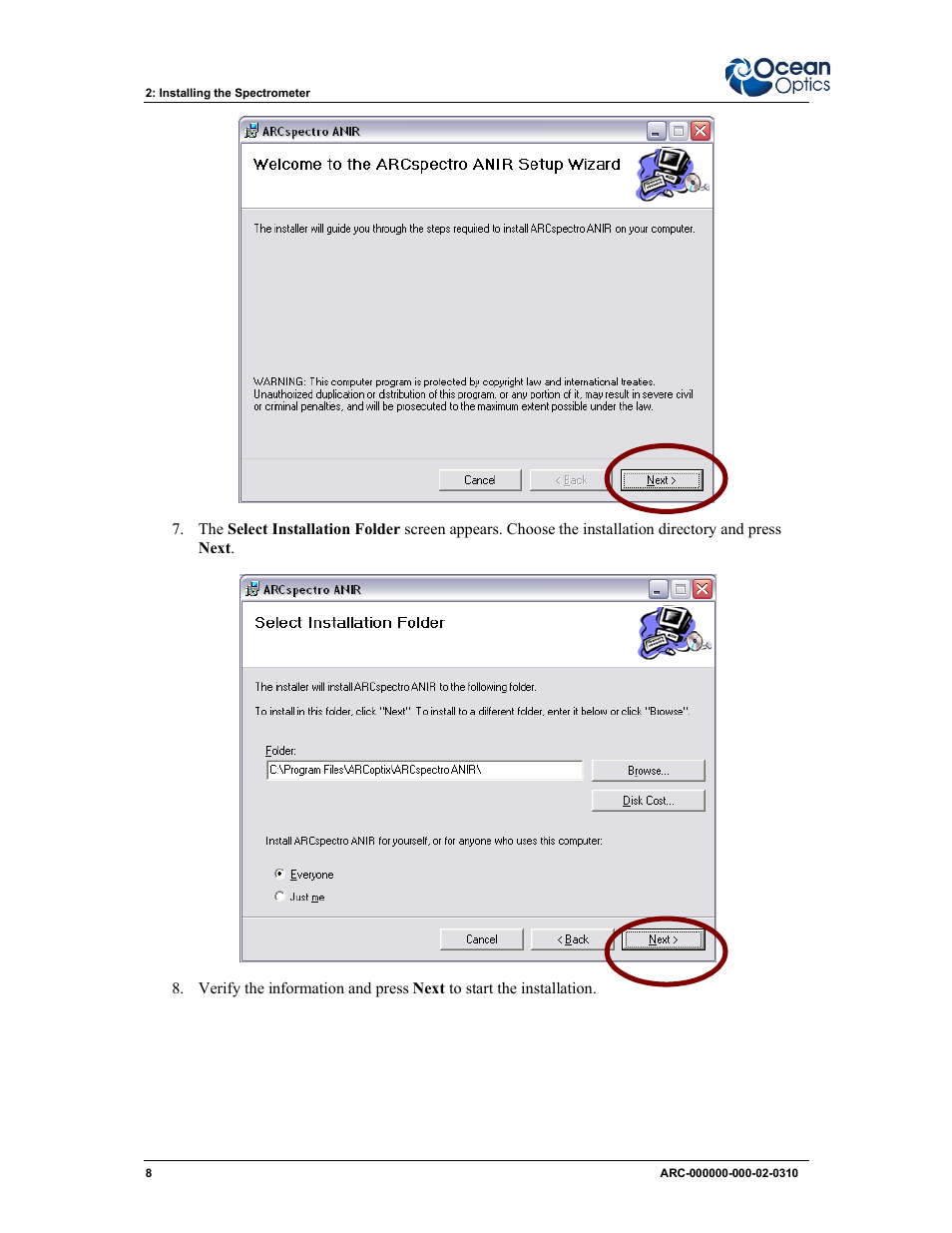 Ocean Optics ARCoptix ANIR User Manual | Page 16 / 38