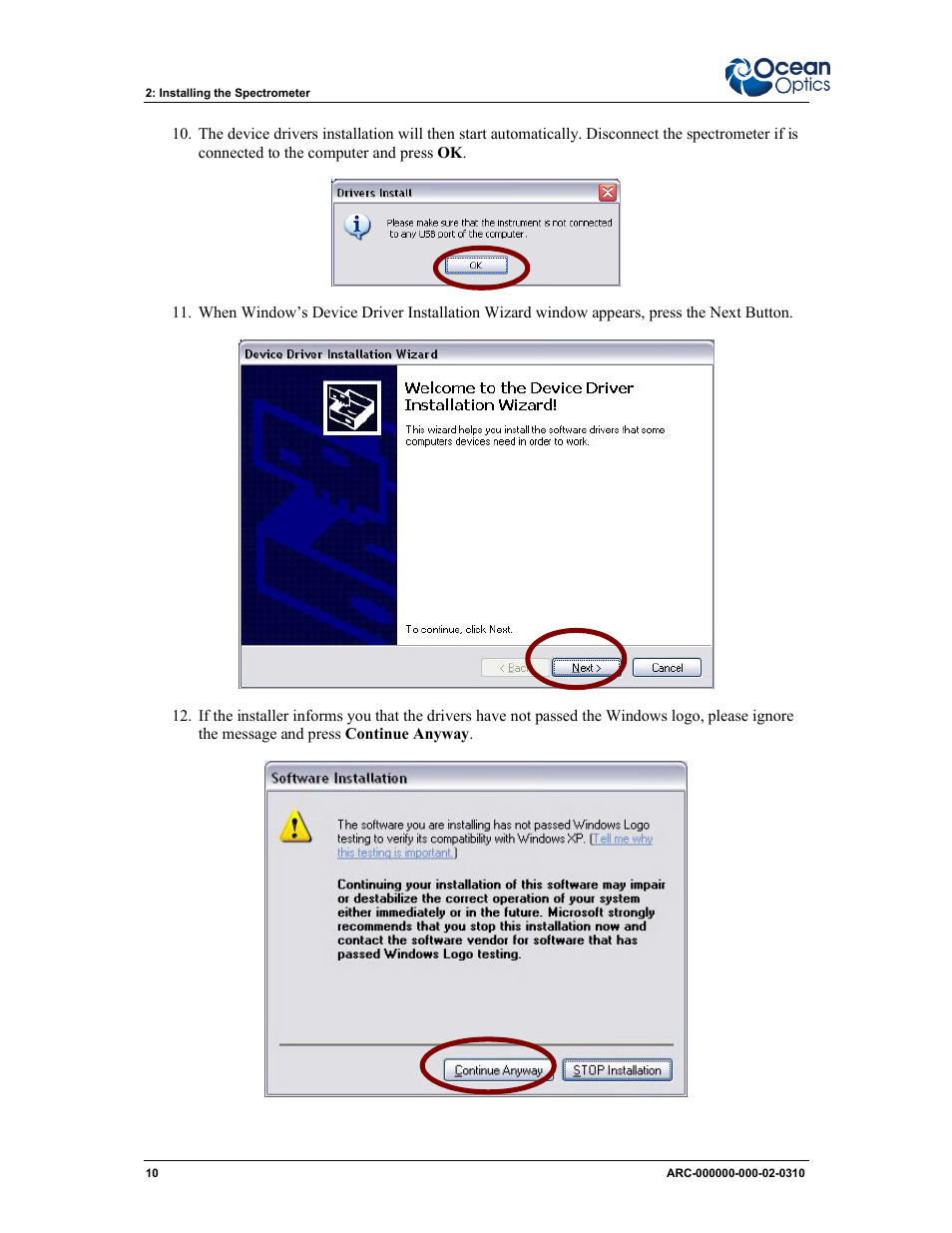 Ocean Optics ARCoptix ANIR User Manual | Page 18 / 38