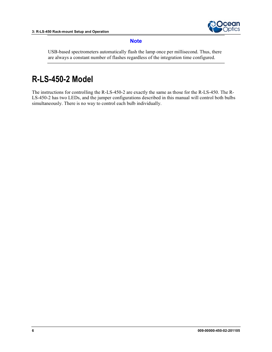 R-ls-450-2 model | Ocean Optics LS-450 User Manual | Page 20 / 32