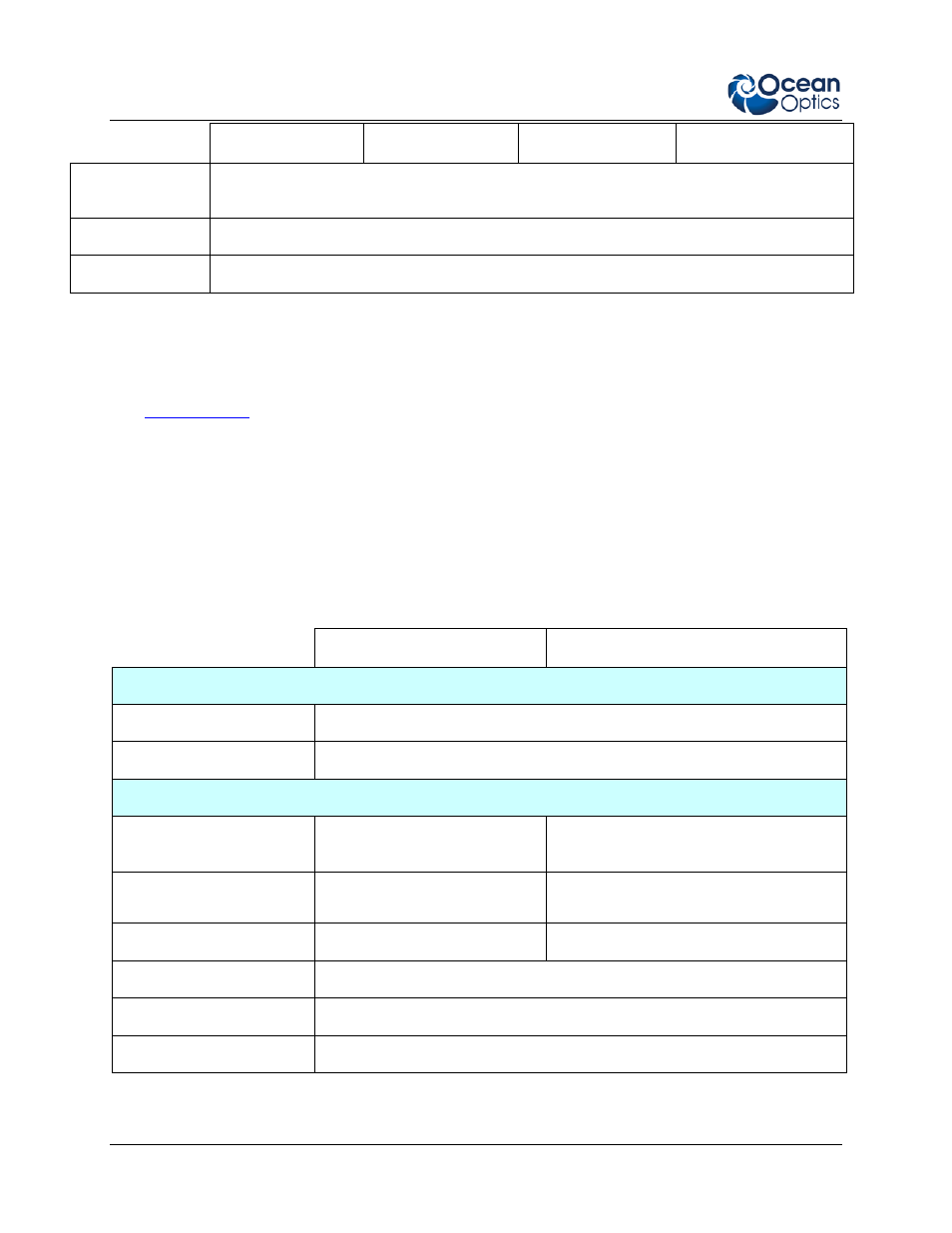 Nirquest256 spectrometer specifications | Ocean Optics Nirquest Install User Manual | Page 34 / 52