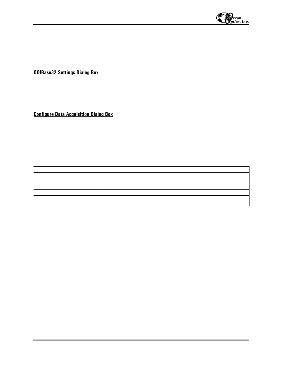 Specifications | Ocean Optics DAQ700 User Manual | Page 5 / 5