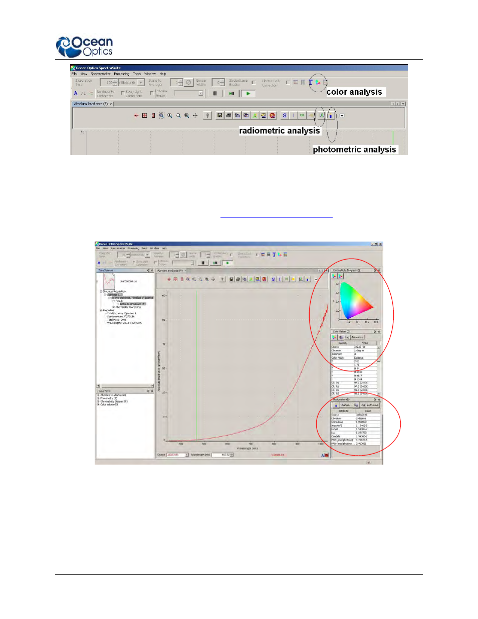 Ocean Optics Jaz Absolute Irradiance User Manual | Page 23 / 26