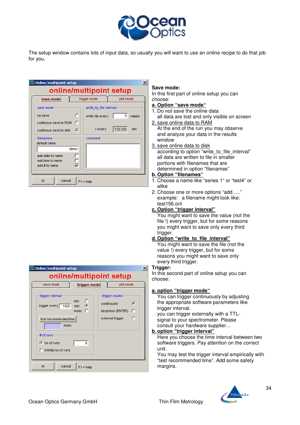 Ocean Optics ElliCalc User Manual | Page 35 / 59