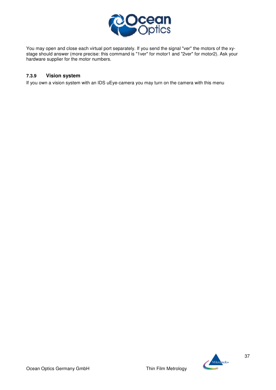 Ocean Optics ElliCalc User Manual | Page 38 / 59