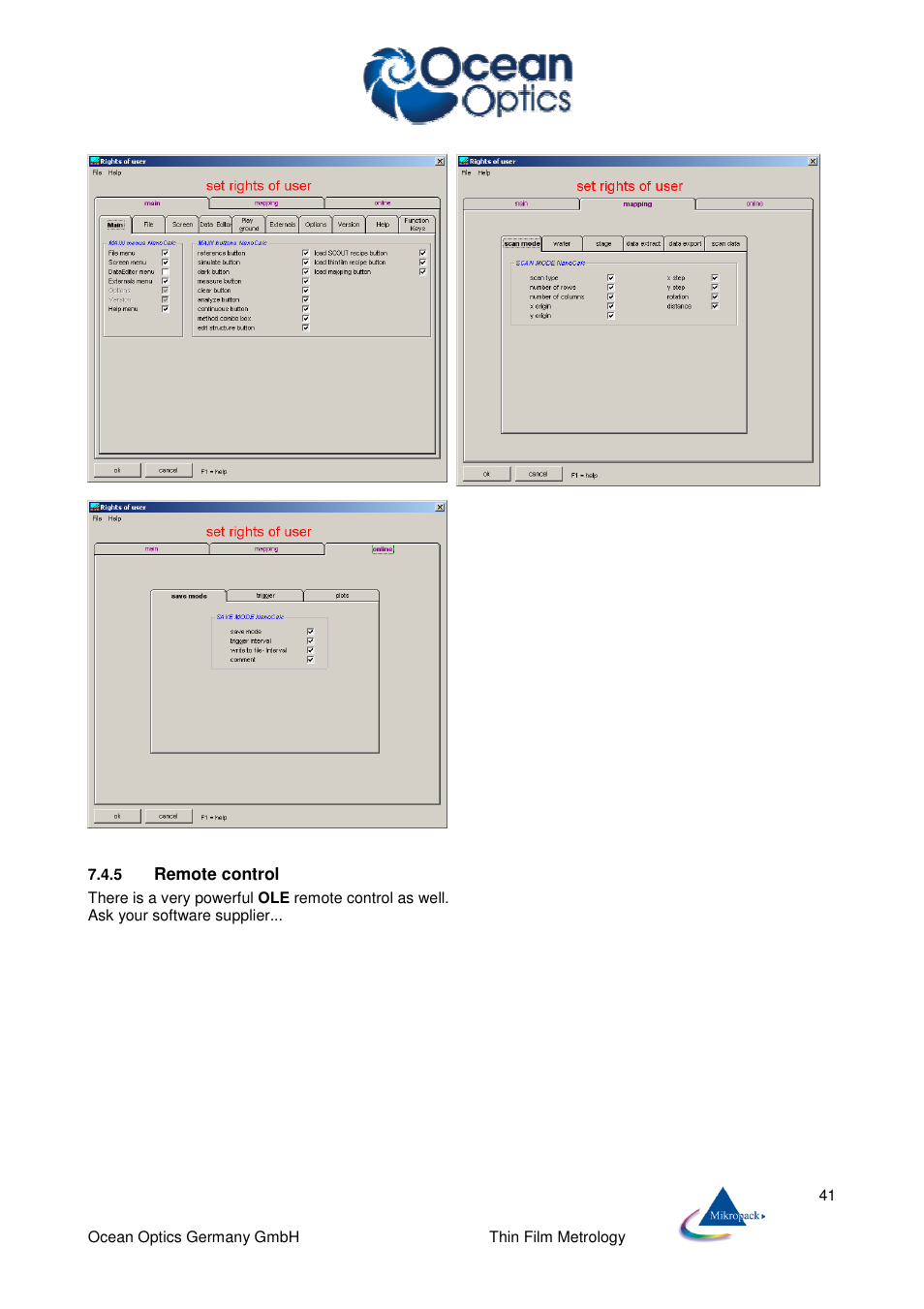 Ocean Optics ElliCalc User Manual | Page 42 / 59