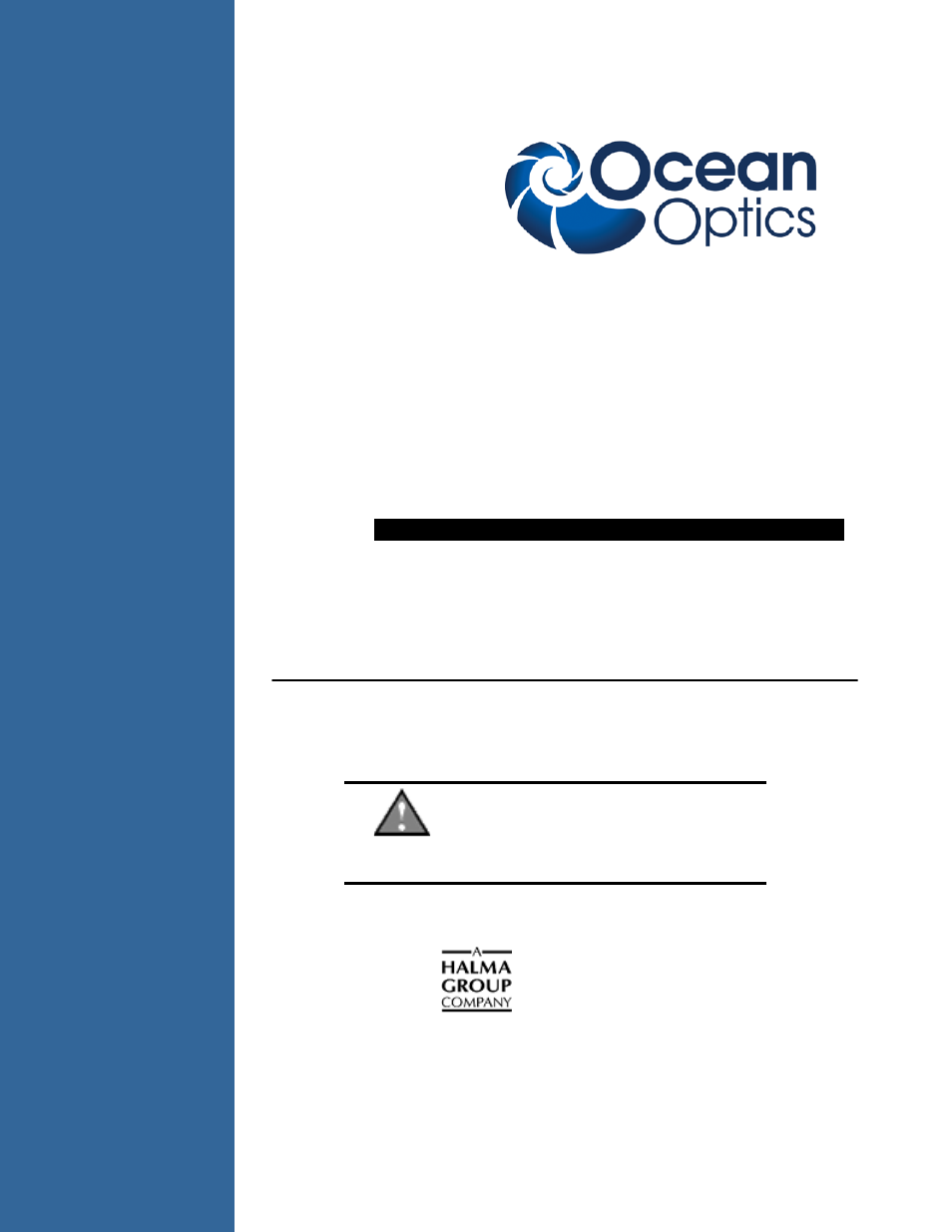 Ocean Optics IDRaman mini Install User Manual | 42 pages