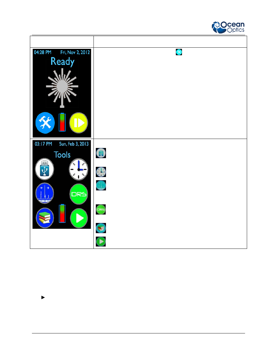 Focusing using the ps adapter and the f button, Focusing using the ps adapter and the f, Button | Ocean Optics IDRaman mini Install User Manual | Page 20 / 42