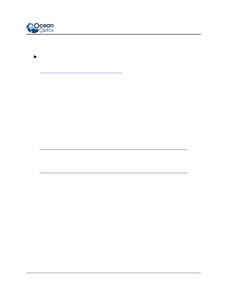 Using the external synchronization trigger mode | Ocean Optics External Triggering Options User Manual | Page 9 / 14