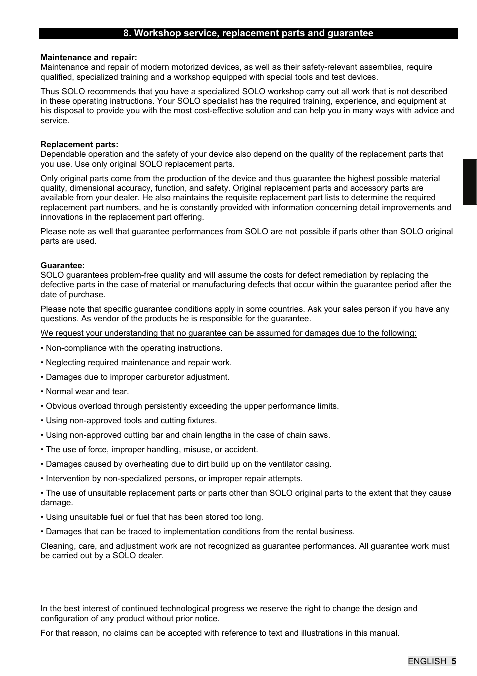 SOLO 462 Handbetätigte Druckspritze User Manual | Page 13 / 32
